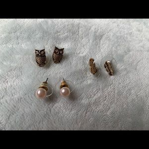 Stud earrings